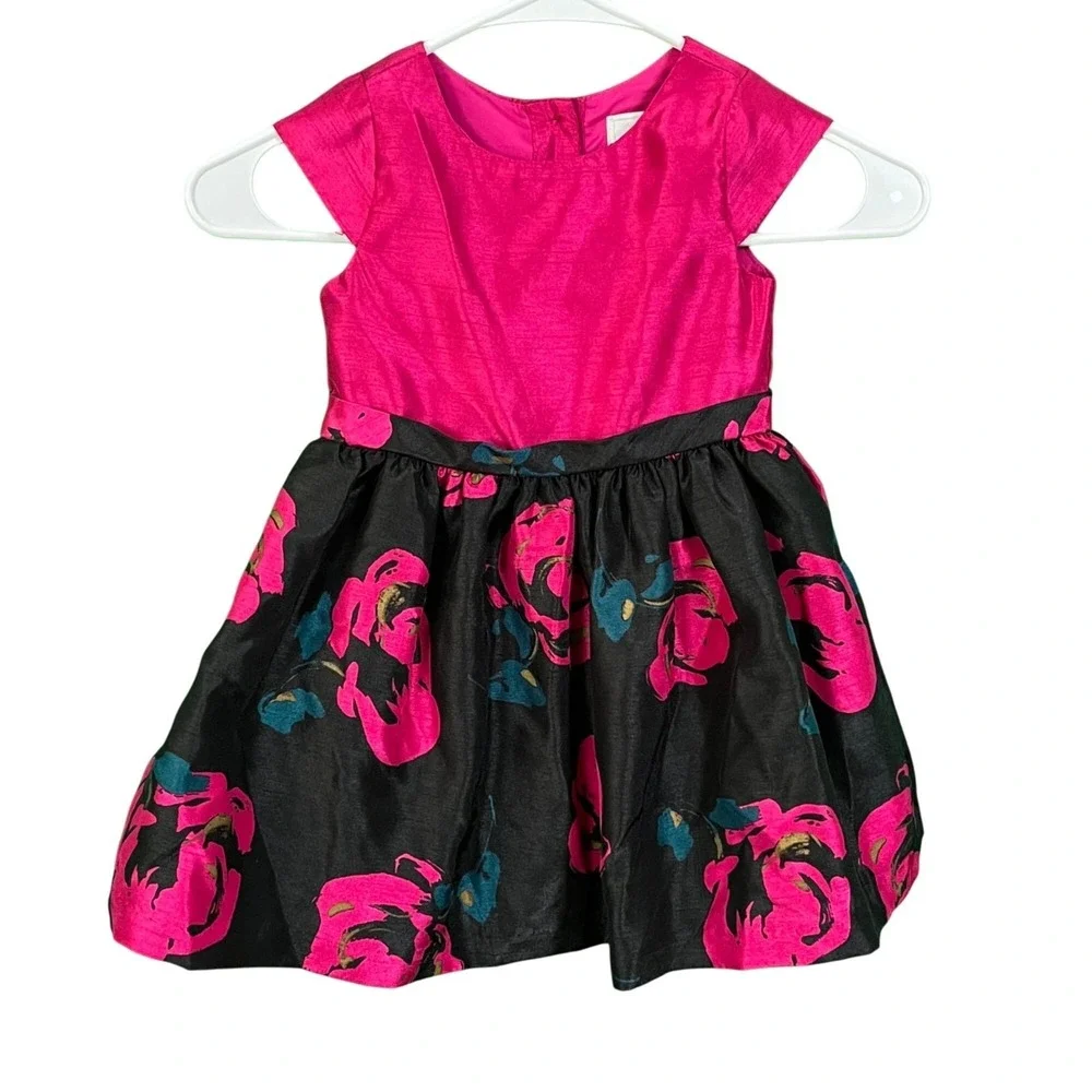 Gymboree Dressed Up Set‎ 3 Girls Toddler 2T Plaid Floral Event Formal Wedding